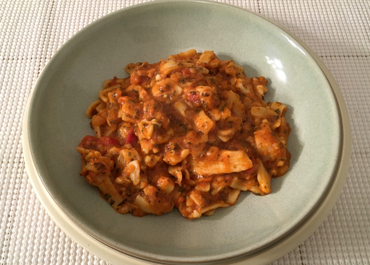 Stouffer's Basil Pomodoro Pasta & Chicken Review – Freezer Meal Frenzy