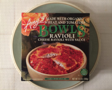 Amy’s Cheese Ravioli with Sauce Review