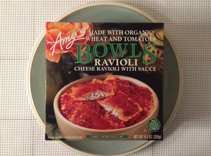 Amy's Cheese Ravioli with Sauce