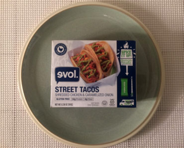 Evol Shredded Chicken & Caramelized Onion Street Tacos Review