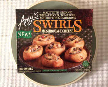 Amy’s Mushroom & Cheese Swirls Review
