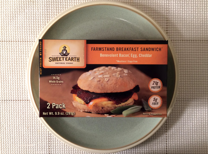 Sweet Earth Benevolent Bacon, Egg, Cheddar Farmstand Breakfast Sandwich