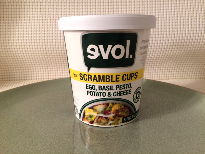 Evol Egg, Basil, Pesto, Potato & Cheese Scramble Cup