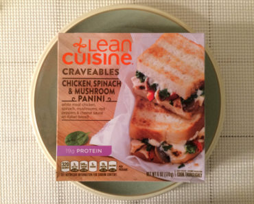 Lean Cuisine Craveables Chicken, Spinach & Mushroom Panini Review