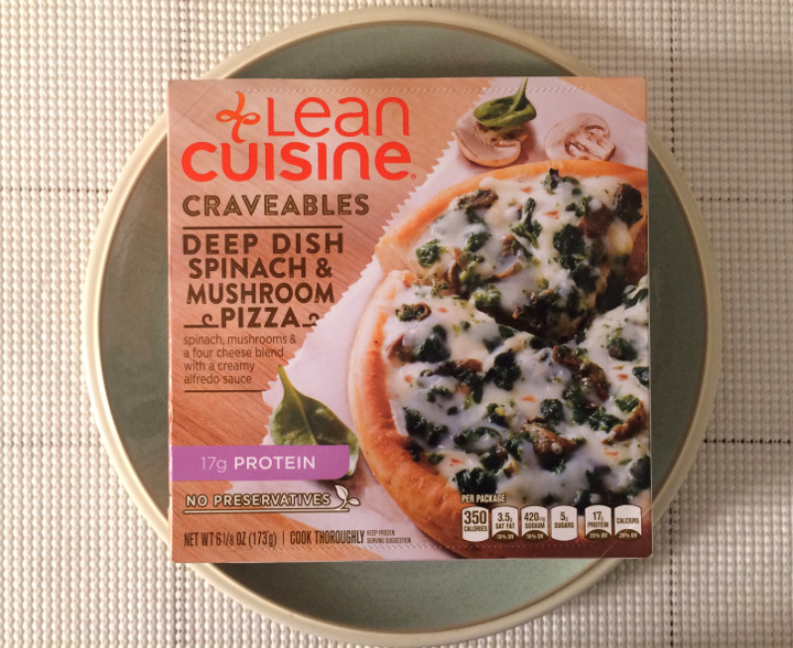Lean Cuisine Craveables Deep Dish Spinach & Mushroom Pizza