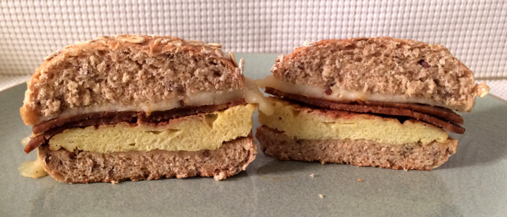 Sweet Earth Harmless Ham, Egg & Swiss Farmstand Breakfast Sandwich