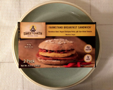 Sweet Earth Harmless Ham, Vegan Chickpea Patty, and Sun-Dried Tomato Farmstand Breakfast Sandwich Review