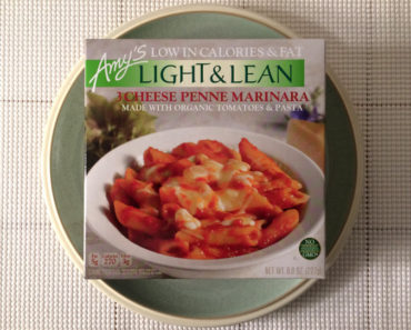 Amy’s Light & Lean 3 Cheese Penne Marinara Review