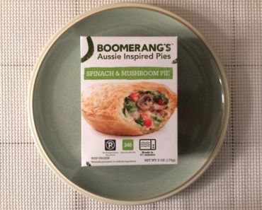 Boomerang’s Spinach & Mushroom Pie Review