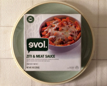 Evol Ziti & Meat Sauce Review