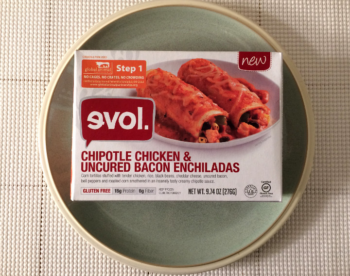 Evol Chicken & Uncured Bacon Enchiladas
