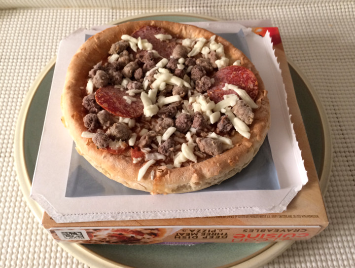 Lean Cuisine Deep Dish Three Meat Pizza
