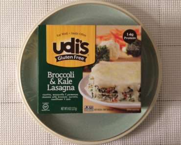 Udi’s Broccoli & Kale Lasagna Review