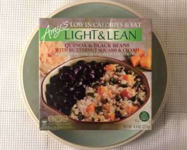 Amy’s Light & Lean Quinoa & Black Beans with Butternut Squash & Chard Review