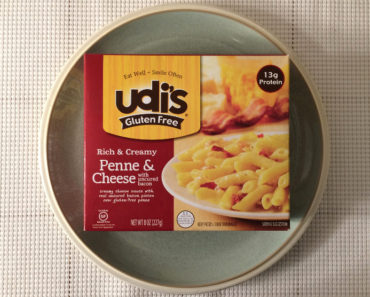 Udi’s Penne & Cheese with Uncured Bacon Review