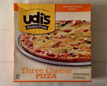 Udi’s Three Cheese Pizza Review