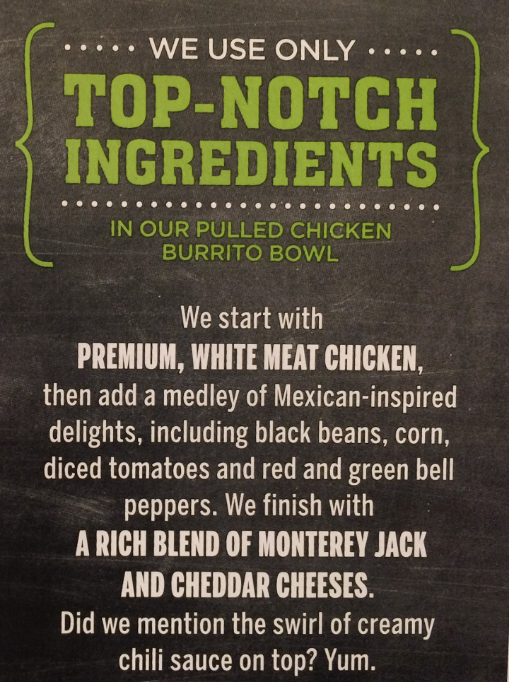 Devour Pulled Chicken Burrito Bowl