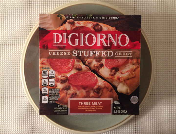 DiGiorno Personal Stuffed Crust Three Meat Pizza