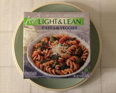 Amy’s Light & Lean Pasta & Veggies Review