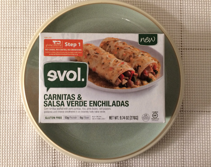 Evol Carnitas & Salsa Verde Enchiladas