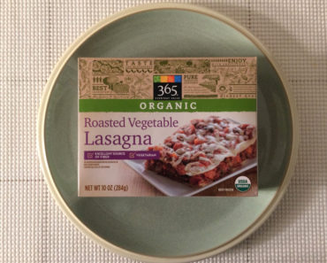 365 Everyday Value Roasted Vegetable Lasagna Review