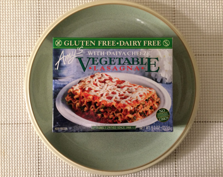 Amy's Gluten Free Dairy Free Vegetable Lasagna