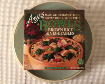 Amy’s Brown Rice & Vegetables Bowl Review