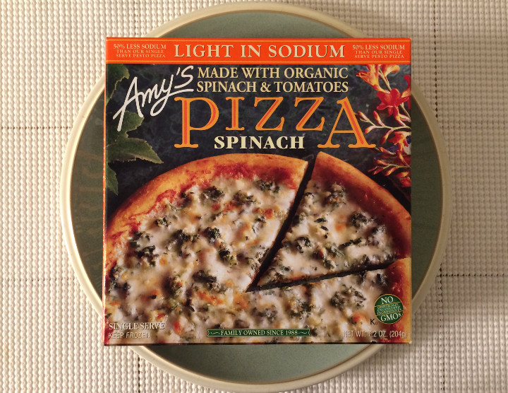 Amy's Light in Sodium Spinach Pizza