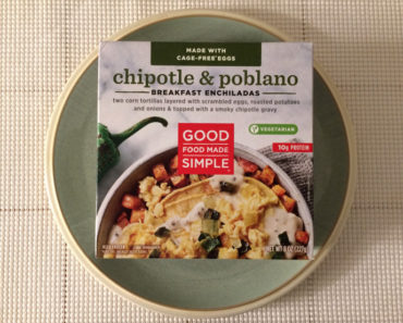 Good Food Made Simple Chipotle & Poblano Breakfast Enchiladas Review