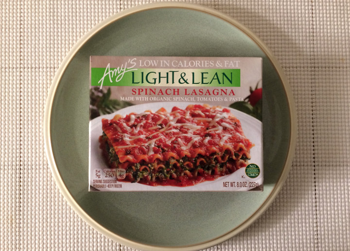 Amy's Light & Lean Spinach Lasagna