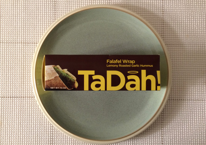 TaDah! Lemony Roasted Garlic Hummus Falafel Wrap