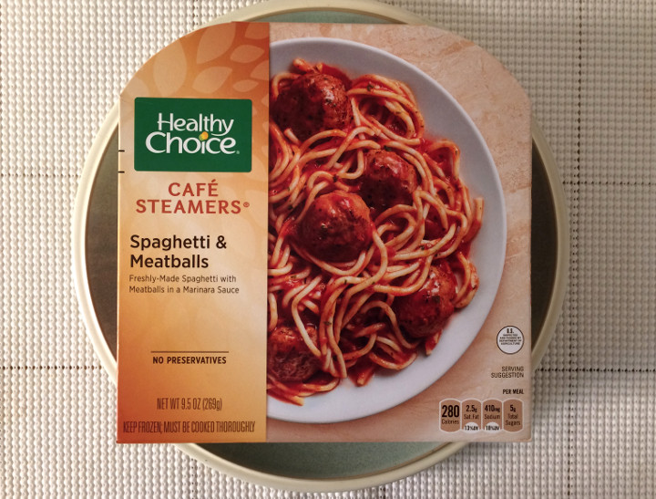 Healthy Choice Spaghetti & Meatballs