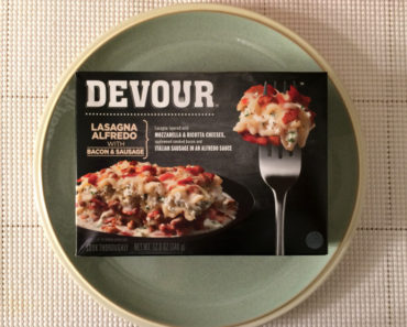 Devour Lasagna Alfredo with Bacon & Sausage Review
