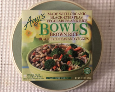Amy’s Brown Rice, Black-Eyed Peas and Veggies Bowl Review