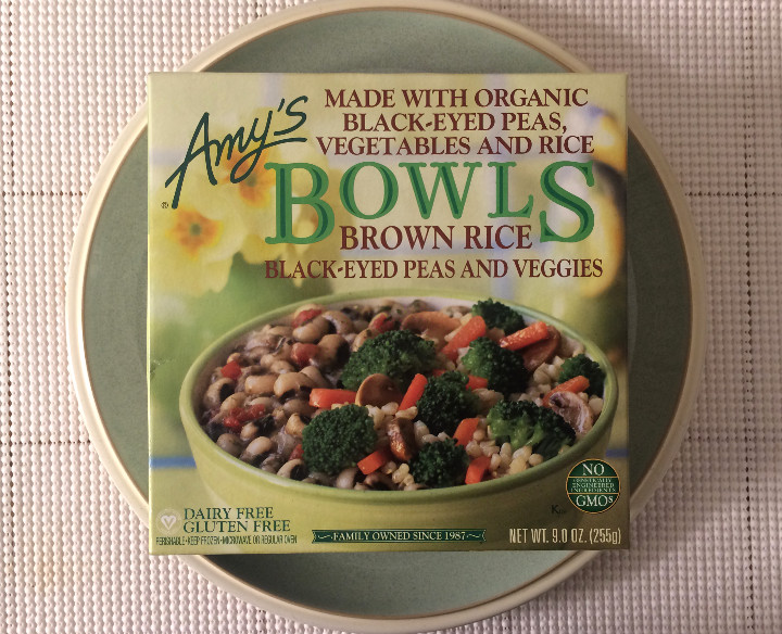 Amy's Brown Rice, Black-Eyed Peas and Veggies Bowl