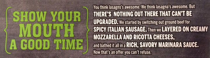Devour Italian Sausage Lasagna