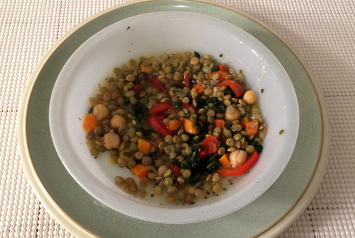 Healthy Choice Mediterranean-Style Lentil Bowl