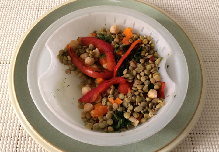 Healthy Choice Mediterranean-Style Lentil Bowl