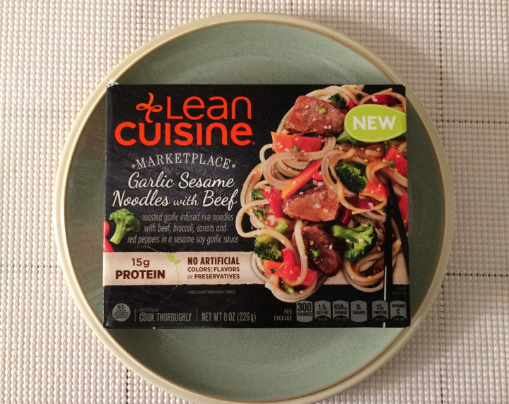 Lean Cuisine Garlic Sesame Noodles with Beef