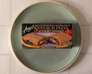 Amy’s Spinach Pizza in a Pocket Sandwich Review