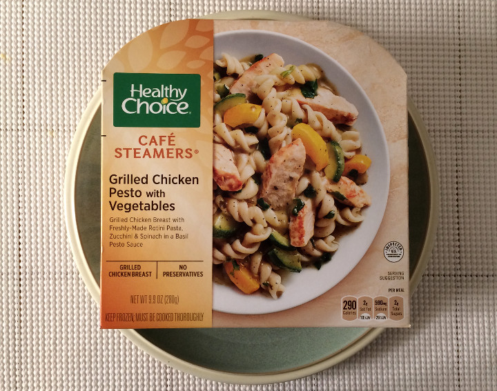 Healthy Choice Grilled Chicken Pesto with Vegetables