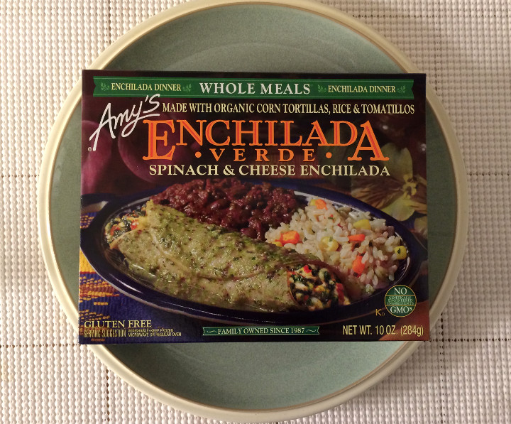 Amy's Spinach & Cheese Enchilada Verde Whole Meal