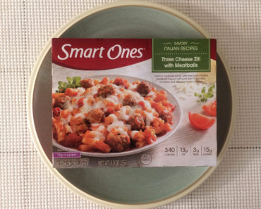 Smart Ones Three Cheese Ziti with Meatballs Review