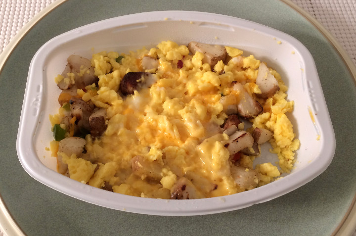 Smart Ones Cheesy Scramble with Hash Browns