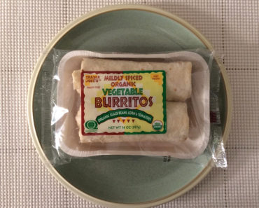 Trader Joe’s Mildly Spiced Organic Vegetable Burrito Review