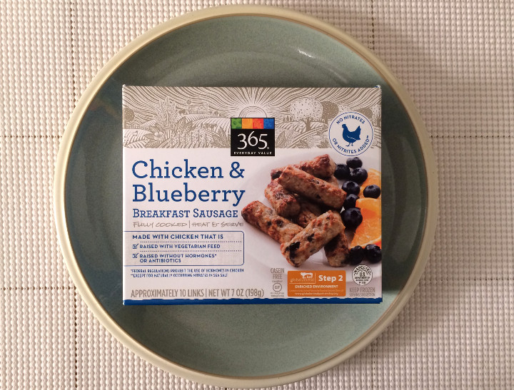 365 Everyday Value Chicken & Blueberry Breakfast Sausage