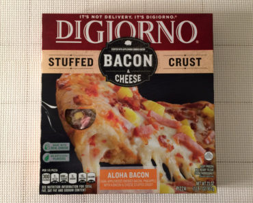 DiGiorno Aloha Bacon Pizza with Bacon and Cheese Stuffed Crust Review