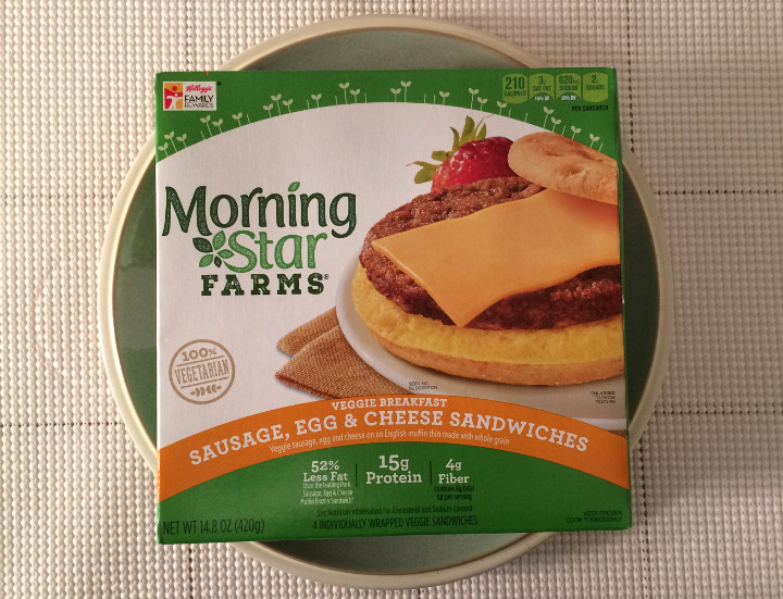 Morningstar Farms Sausage, Egg & Cheese Breakfast Sandwiches