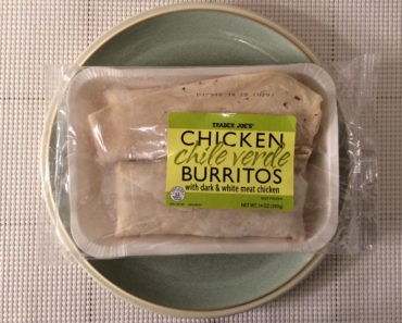 Trader Joe’s Chicken Chile Verde Burritos Review