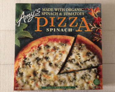 Amy’s Spinach Pizza Review